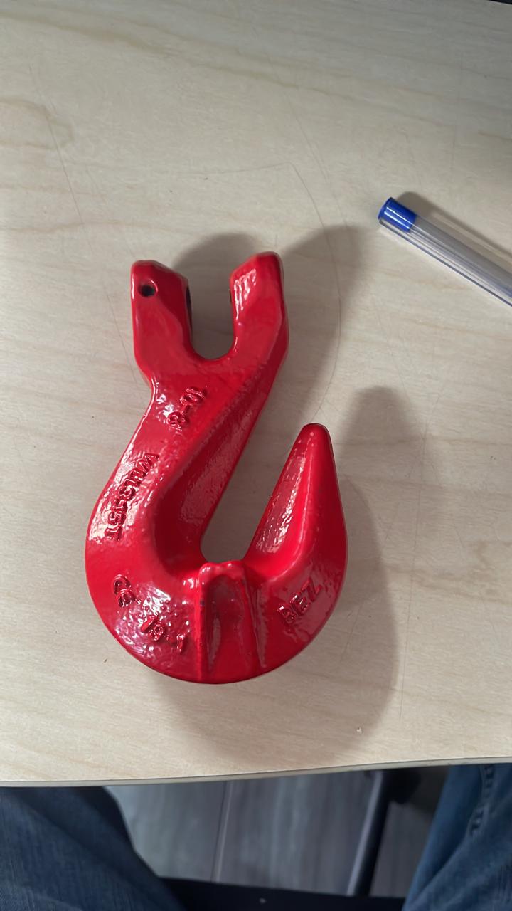 Gancho de agarre tipo clevis